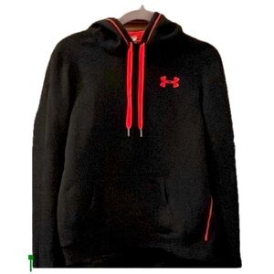 - Under Armour Black Hoodie with Neon Pink Detail